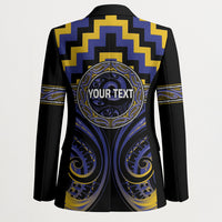 Aotearoa Ngati Raukawa Personalised Blazer Maori Iwi Poutama Puhoro Tattoo LT14 - Polynesian Pride