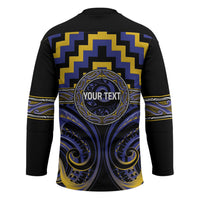 Aotearoa Ngati Raukawa Personalised Hockey Jersey Maori Iwi Poutama Puhoro Tattoo LT14 - Polynesian Pride