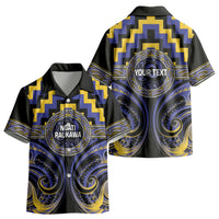 Aotearoa Ngati Raukawa Personalised Kid Hawaiian Shirt Maori Iwi Poutama Puhoro Tattoo LT14 - Polynesian Pride