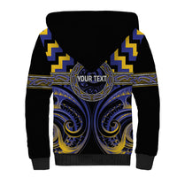 Aotearoa Ngati Raukawa Personalised Sherpa Hoodie Maori Iwi Poutama Puhoro Tattoo LT14 - Polynesian Pride