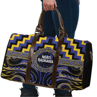 Aotearoa Ngati Raukawa Travel Bag Maori Iwi Poutama Puhoro Tattoo LT14 - Polynesian Pride