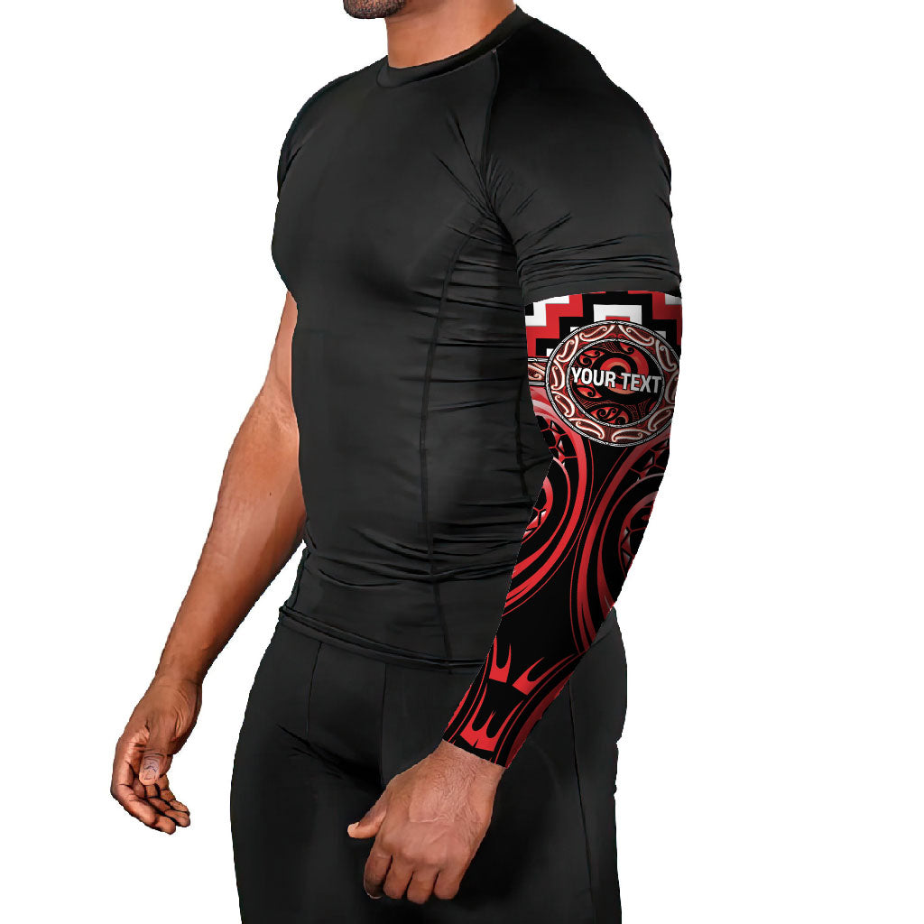 Aotearoa Ngati Toa Personalised Arm Sleeves Maori Iwi Poutama Puhoro Tattoo LT14 - Polynesian Pride