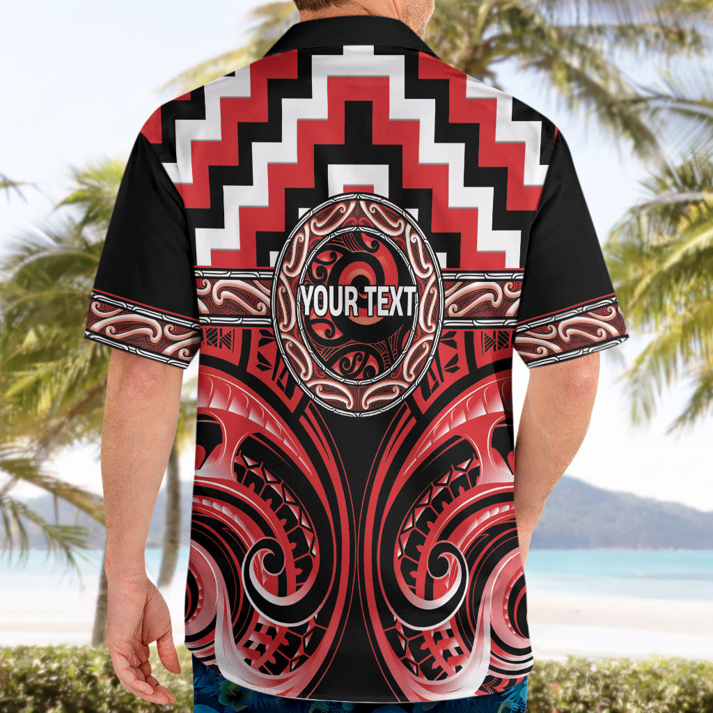 Aotearoa Ngati Toa Personalised Hawaiian Shirt Maori Iwi Poutama Puhoro Tattoo LT14 - Polynesian Pride
