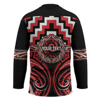 Aotearoa Ngati Toa Personalised Hockey Jersey Maori Iwi Poutama Puhoro Tattoo LT14 - Polynesian Pride