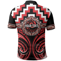 Aotearoa Ngati Toa Personalised Polo Shirt Maori Iwi Poutama Puhoro Tattoo LT14 - Polynesian Pride