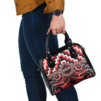 Aotearoa Ngati Toa Shoulder Handbag Maori Iwi Poutama Puhoro Tattoo LT14 - Polynesian Pride