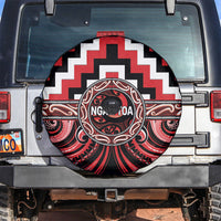 Aotearoa Ngati Toa Spare Tire Cover Maori Iwi Poutama Puhoro Tattoo LT14 Red - Polynesian Pride