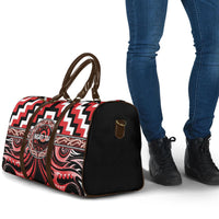 Aotearoa Ngati Toa Travel Bag Maori Iwi Poutama Puhoro Tattoo LT14 - Polynesian Pride