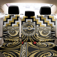 Aotearoa Ngati Tama Back Car Seat Cover Maori Iwi Poutama Puhoro Tattoo LT14 - Polynesian Pride