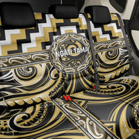 Aotearoa Ngati Tama Back Car Seat Cover Maori Iwi Poutama Puhoro Tattoo LT14 - Polynesian Pride