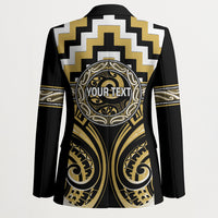 Aotearoa Ngati Tama Personalised Blazer Maori Iwi Poutama Puhoro Tattoo LT14 - Polynesian Pride