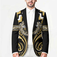 Aotearoa Ngati Tama Personalised Blazer Maori Iwi Poutama Puhoro Tattoo LT14 - Polynesian Pride