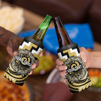 Aotearoa Ngati Tama Personalised 4 in 1 Can Cooler Tumbler Maori Iwi Poutama Puhoro Tattoo LT14 - Polynesian Pride
