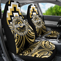 Aotearoa Ngati Tama Car Seat Cover Maori Iwi Poutama Puhoro Tattoo LT14 - Polynesian Pride