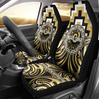 Aotearoa Ngati Tama Car Seat Cover Maori Iwi Poutama Puhoro Tattoo LT14 - Polynesian Pride