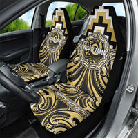 Aotearoa Ngati Tama Car Seat Cover Maori Iwi Poutama Puhoro Tattoo LT14 - Polynesian Pride