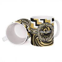 Aotearoa Ngati Tama Personalised Ceramic Mug Maori Iwi Poutama Puhoro Tattoo LT14 - Polynesian Pride
