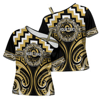 Aotearoa Ngati Tama Personalised Cross Shoulder Shirt Maori Iwi Poutama Puhoro Tattoo LT14 - Polynesian Pride