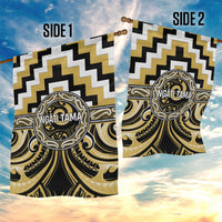 Aotearoa Ngati Tama Garden Flag Maori Iwi Poutama Puhoro Tattoo LT14 - Polynesian Pride