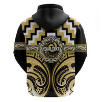 Aotearoa Ngati Tama Personalised Hoodie Maori Iwi Poutama Puhoro Tattoo LT14 - Polynesian Pride