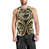 Aotearoa Ngati Tama Personalised Men Tank Top Maori Iwi Poutama Puhoro Tattoo LT14 - Polynesian Pride