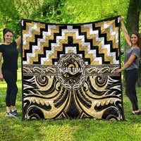 Aotearoa Ngati Tama Quilt Maori Iwi Poutama Puhoro Tattoo LT14 - Polynesian Pride