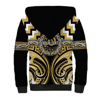 Aotearoa Ngati Tama Personalised Sherpa Hoodie Maori Iwi Poutama Puhoro Tattoo LT14 - Polynesian Pride