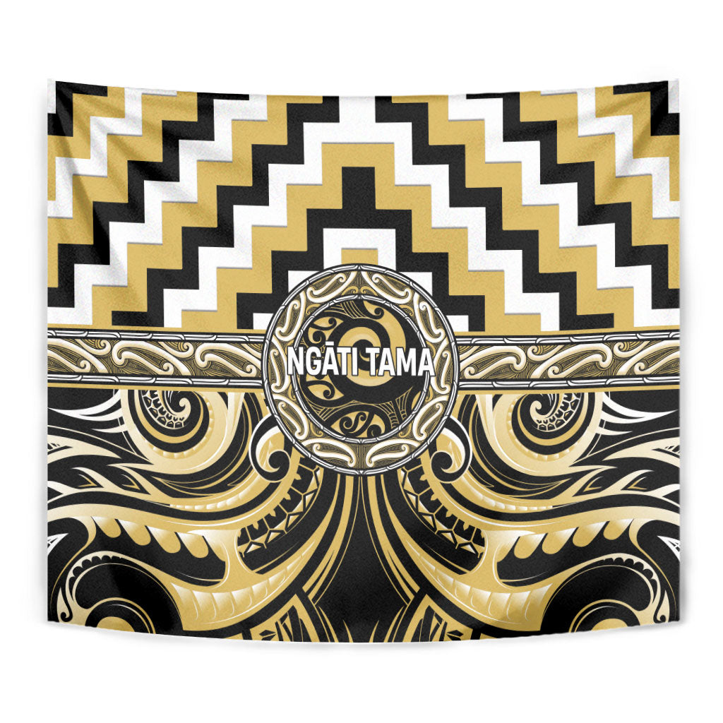Aotearoa Ngati Tama Tapestry Maori Iwi Poutama Puhoro Tattoo LT14 - Polynesian Pride