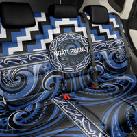 Aotearoa Ngati Ruanui Back Car Seat Cover Maori Iwi Poutama Puhoro Tattoo LT14 - Polynesian Pride