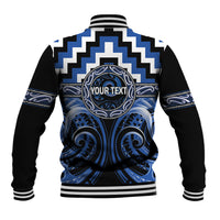 Aotearoa Ngati Ruanui Personalised Baseball Jacket Maori Iwi Poutama Puhoro Tattoo LT14 - Polynesian Pride