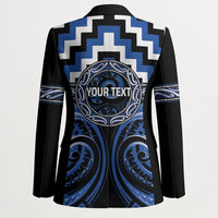 Aotearoa Ngati Ruanui Personalised Blazer Maori Iwi Poutama Puhoro Tattoo LT14 - Polynesian Pride