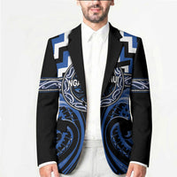 Aotearoa Ngati Ruanui Personalised Blazer Maori Iwi Poutama Puhoro Tattoo LT14 - Polynesian Pride
