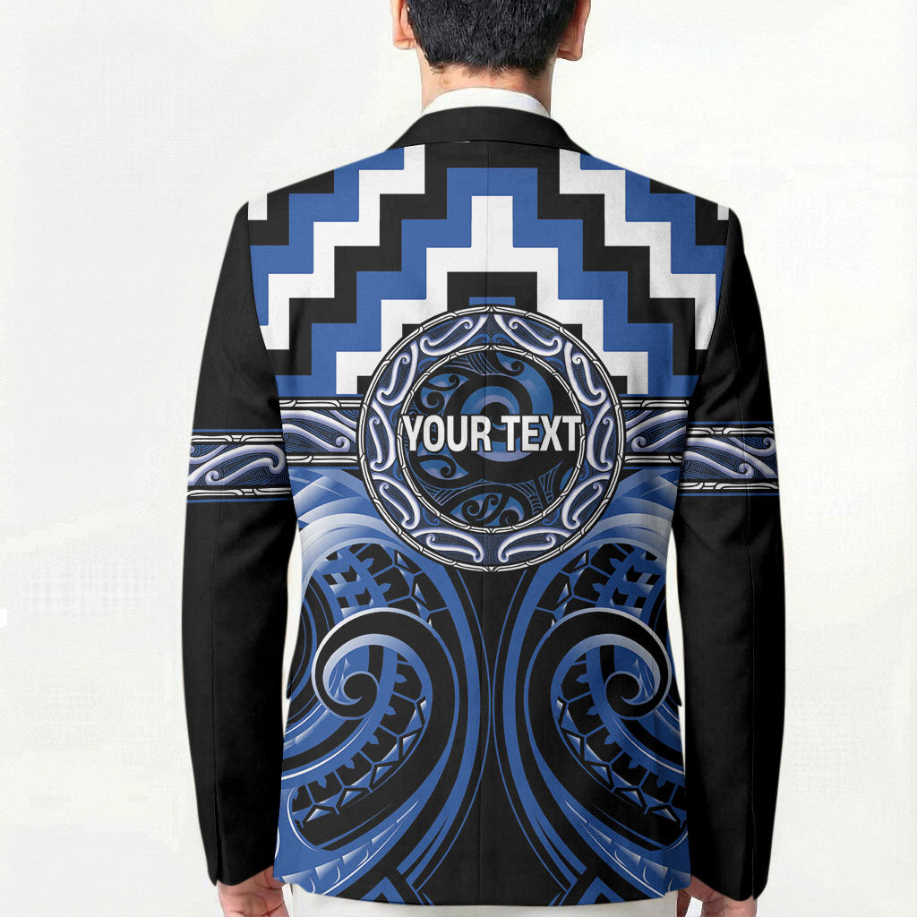 Aotearoa Ngati Ruanui Personalised Blazer Maori Iwi Poutama Puhoro Tattoo LT14 - Polynesian Pride