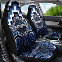 Aotearoa Ngati Ruanui Car Seat Cover Maori Iwi Poutama Puhoro Tattoo LT14 - Polynesian Pride