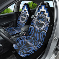 Aotearoa Ngati Ruanui Car Seat Cover Maori Iwi Poutama Puhoro Tattoo LT14 - Polynesian Pride
