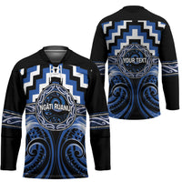 Aotearoa Ngati Ruanui Personalised Hockey Jersey Maori Iwi Poutama Puhoro Tattoo LT14 - Polynesian Pride