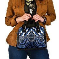 Aotearoa Ngati Ruanui Shoulder Handbag Maori Iwi Poutama Puhoro Tattoo LT14 - Polynesian Pride