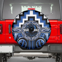 Aotearoa Ngati Ruanui Spare Tire Cover Maori Iwi Poutama Puhoro Tattoo LT14 - Polynesian Pride