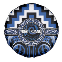 Aotearoa Ngati Ruanui Spare Tire Cover Maori Iwi Poutama Puhoro Tattoo LT14 - Polynesian Pride