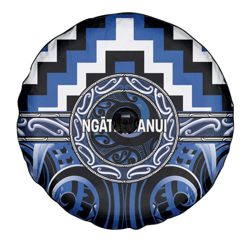 Aotearoa Ngati Ruanui Spare Tire Cover Maori Iwi Poutama Puhoro Tattoo LT14 - Polynesian Pride