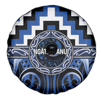 Aotearoa Ngati Ruanui Spare Tire Cover Maori Iwi Poutama Puhoro Tattoo LT14 - Polynesian Pride