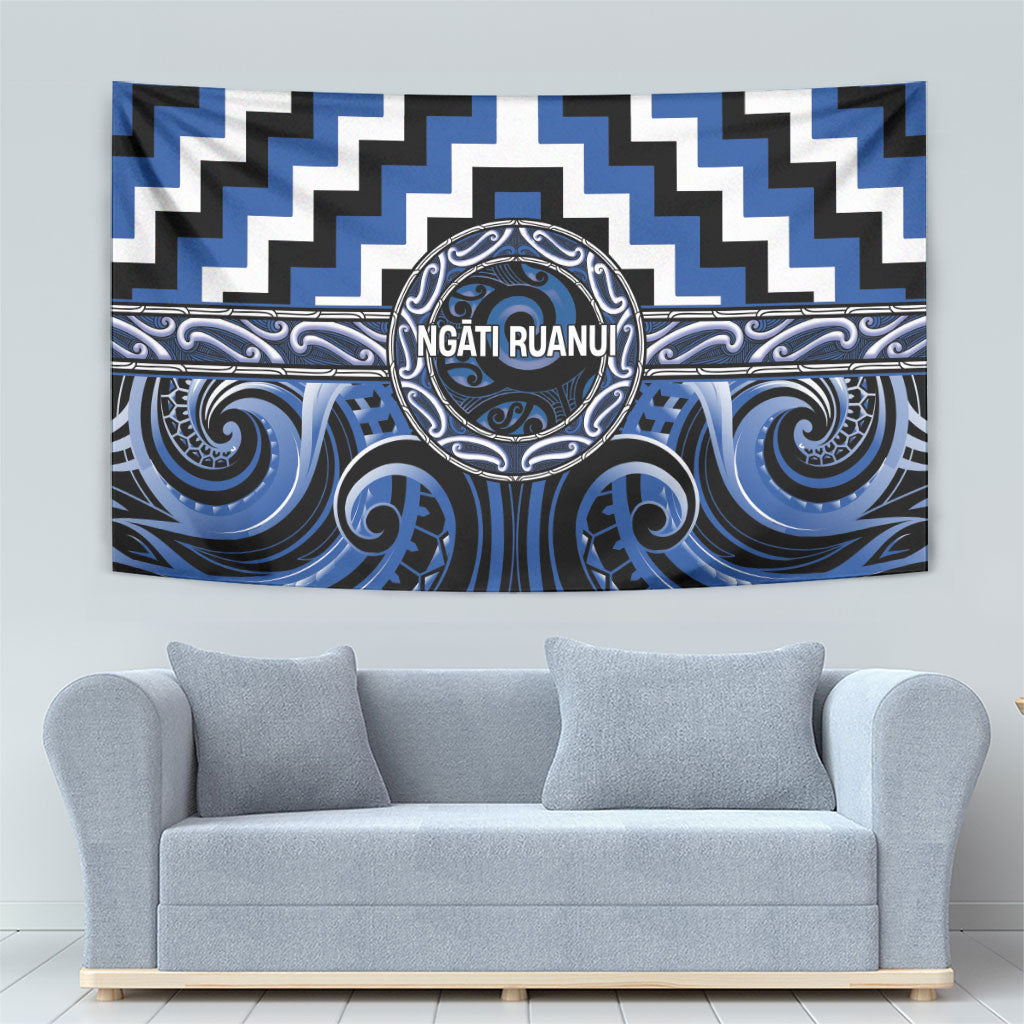 Aotearoa Ngati Ruanui Tapestry Maori Iwi Poutama Puhoro Tattoo LT14 - Polynesian Pride
