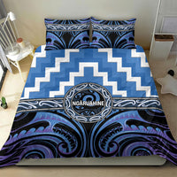 Aotearoa Ngaruahine Bedding Set Maori Iwi Poutama Puhoro Tattoo LT14 - Polynesian Pride