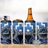 Aotearoa Ngaruahine Personalised 4 in 1 Can Cooler Tumbler Maori Iwi Poutama Puhoro Tattoo LT14 - Polynesian Pride