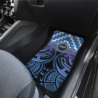 Aotearoa Ngaruahine Personalised Car Mats Maori Iwi Poutama Puhoro Tattoo LT14 - Polynesian Pride