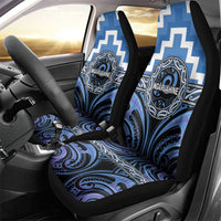 Aotearoa Ngaruahine Car Seat Cover Maori Iwi Poutama Puhoro Tattoo LT14 - Polynesian Pride