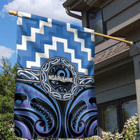 Aotearoa Ngaruahine Garden Flag Maori Iwi Poutama Puhoro Tattoo LT14 - Polynesian Pride