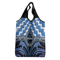 Aotearoa Ngaruahine Grocery Bag Maori Iwi Poutama Puhoro Tattoo LT14 - Polynesian Pride