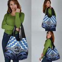 Aotearoa Ngaruahine Grocery Bag Maori Iwi Poutama Puhoro Tattoo LT14 - Polynesian Pride