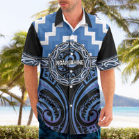Aotearoa Ngaruahine Personalised Hawaiian Shirt Maori Iwi Poutama Puhoro Tattoo LT14 - Polynesian Pride